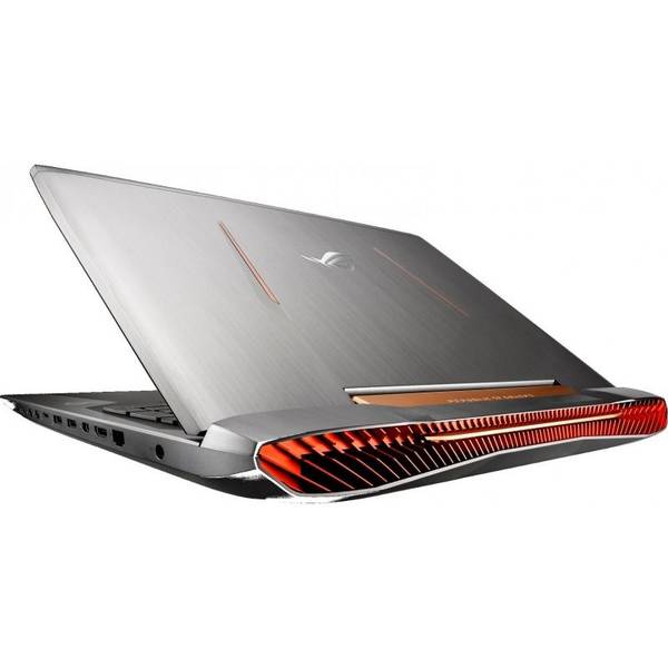 Laptop Asus ROG G752VY-GC144T, 17.3'' FHD, Core i7-6700HQ 2.6GHz, 8GB DDR4, 1TB HDD, GeForce GTX 980M 4GB, Win 10 Home 64bit, Gri/Negru