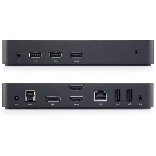 Docking Station Dell D3100, HDMI, DisplayPort, LAN, USB 3.0