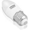 Bec cu LED Whitenergy, 230V, 5W, Fasung E27-C37, Alb Rece
