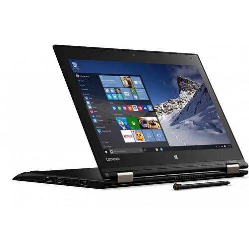 Laptop Lenovo ThinkPad Yoga 260, 12.5'' FHD Touch, Core i7-6500U 2.5Ghz, 8GB DDR3, 256GB SSD, Intel HD 520, FingerPrint Reader, Win 10 Pro 64bit, Negru