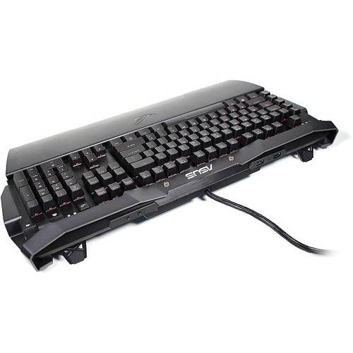 Tastatura Asus ROG GK2000 Horus, USB, Negru/Argintiu