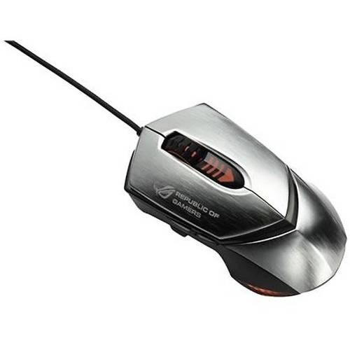 Mouse gaming Asus Republic Of Gamers GX1000 EagleEye, USB, Laser, 8200dpi, Argintiu
