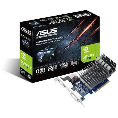 Placa video Asus GeForce GT 710, 2GB DDR3, 64 bit, Low Profile