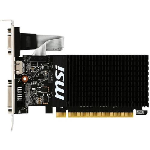 Placa video MSI GeForce GT 710 Silent, 2GB DDR3, 64bit, Low Profile