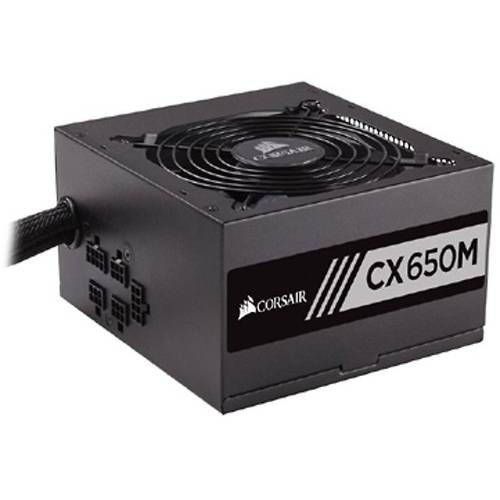 Sursa Corsair CX650M, 650W, 80+ Bronze, Negru