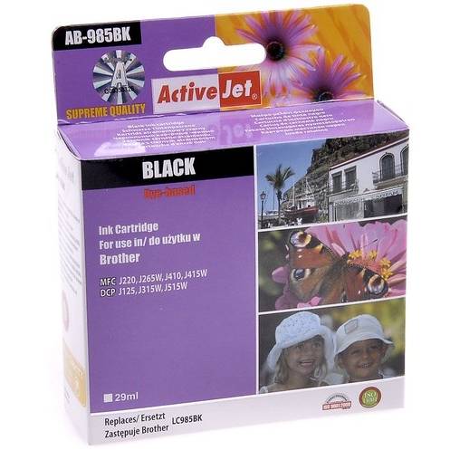 Cartus compatibil ActiveJet AB-985M Magenta echivalent Brother LC985M