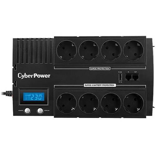 UPS Cyber Power Green Power BR1200ELCD, 1200VA, 720W