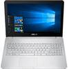 Laptop Asus N552VX-FY022D, 15.6'' FHD, Core i5-6300HQ 2.3GHz, 8GB DDR4, 1TB HDD, GeForce GTX 950M 4GB, FreeDOS, Gri/Aluminiu
