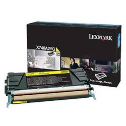 Cartus toner Lexmark Yellow, X746A3YG