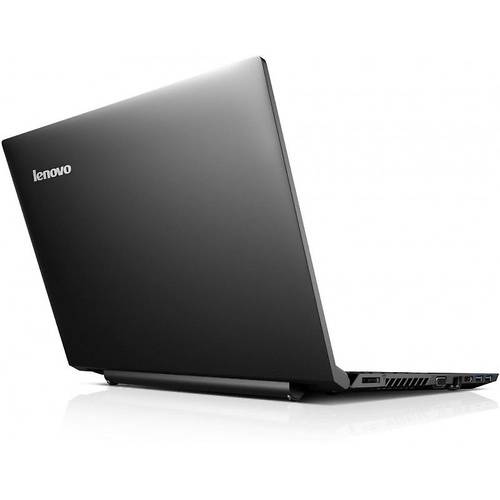 Laptop Lenovo B51-80, 15.6'' FHD, Core i5-6200U 2.3GHz, 4GB DDR3, 500GB + 8GB SSHD, Intel HD 520, FingerPrint Reader, FreeDOS, Negru