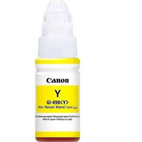 Cartus cerneala Canon GI-490 Y Yellow, BS0666C001AA