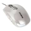 Mouse Zalman ZM-M130C white, USB