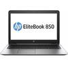 Laptop HP EliteBook 850 G3, 15.6'' FHD, Core i7-6500U 2.5GHz, 8GB DDR4, 512GB SSD, Intel HD 520, FingerPrint Reader, Win 7 64bit + Win 10 Pro 64bit, Argintiu