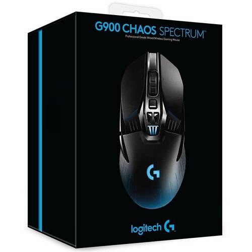 Mouse gaming Logitech G900 Chaos Spectrum, Wireless, USB, Negru