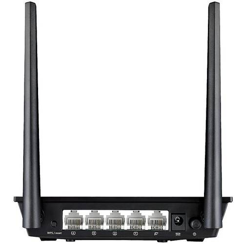 Router Wireless Asus RT-N12+, 802.11 b/g/n, 1WAN/4LAN, 300Mbps