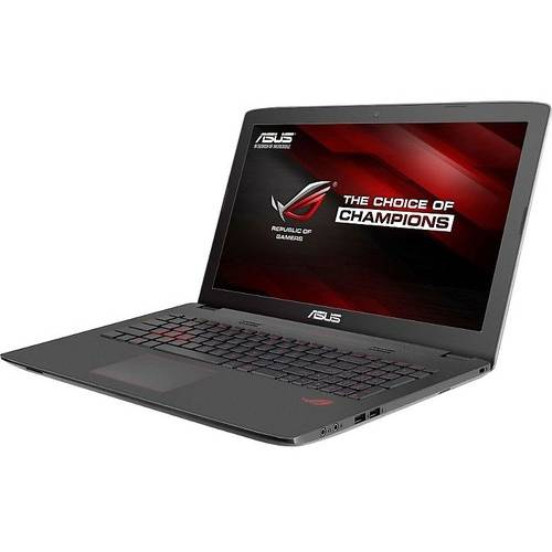 Laptop Asus ROG GL752VW-T4018D, 17.3'' FHD, Core i7-6700HQ 2.6GHz, 32GB DDR4, 2TB HDD + 128GB SSD, GeForce GTX 960M 4GB, FreeDOS, Negru/Gri