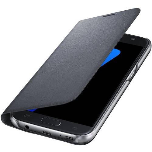 Samsung Husa protectie Led View Cover pentru Galaxy S7 G930, Black