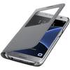 Samsung Husa S-View Cover pentru Galaxy S7, G930, Silver