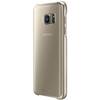 Samsung Capac protectie spate Clear Cover pentru Galaxy S7 G930, Gold