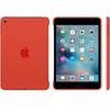 Husa Tableta Apple Silicone Case pentru iPad mini 4, Silicon, Portocaliu