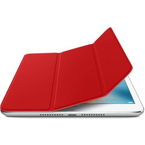 Husa Tableta Apple Stand tip Smart Cover pentru iPad mini 4, Rosu