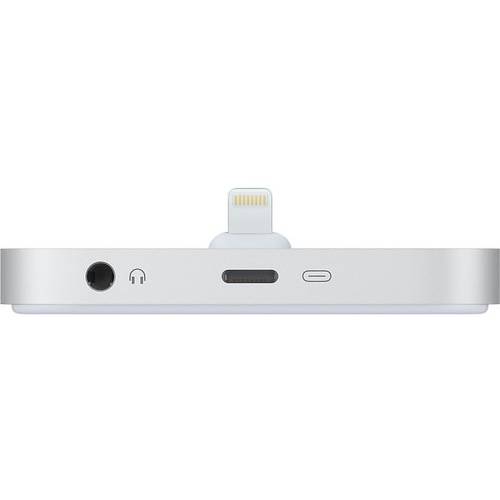 Stand pentru incarcare Apple ML8J2ZM pentru Apple iPhone 5/5S/6/6S/6 Plus/6S Plus, Argintiu