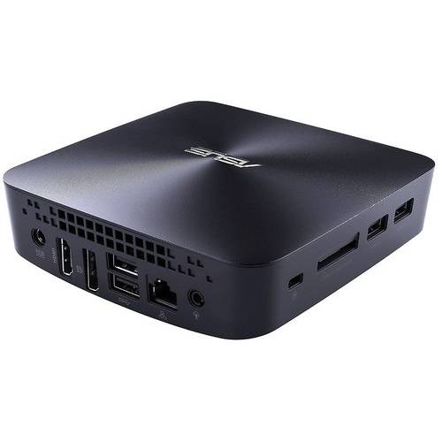 Mini PC Asus VivoMini UN65-M023M, Core i3-6100U 2.3GHz, Fara RAM, Fara HDD, Intel HD 520, FreeDOS, Albastru