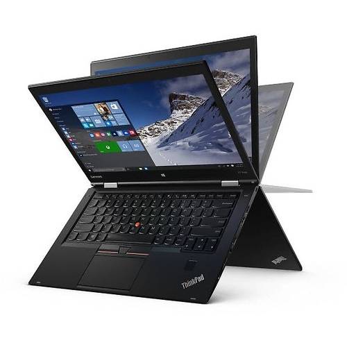 Laptop Lenovo ThinkPad X1 Yoga, 14.0'' WQHD Touch, Core i7-6600U 2.6GHz, 8GB DDR3, 256GB SSD, Intel HD 520, 4G, FingerPrint Reader, Win 10 Pro 64bit, Negru
