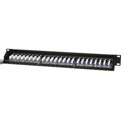 Patch Panel Intellinet 24 porturi FTP Cat.5e, Negru