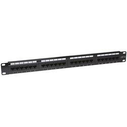Patch Panel Intellinet 24 porturi UTP Cat.6, Negru