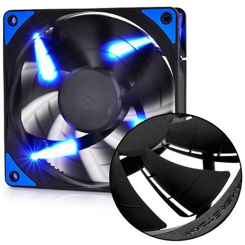 Ventilator PC Deepcool TF120, 120mm, LED Albastru