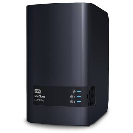 NAS My Cloud EX2 Ultra WDBVBZ0000NCH-E, Marvell Armada 385 Dual-Core 1.3GHz, 1 GB, 2 Bay, 2 x USB