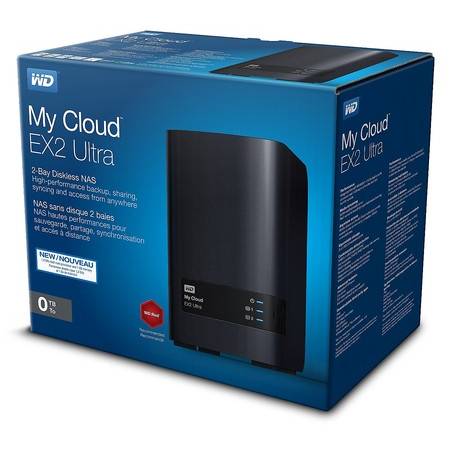 NAS My Cloud EX2 Ultra WDBVBZ0000NCH-E, Marvell Armada 385 Dual-Core 1.3GHz, 1 GB, 2 Bay, 2 x USB