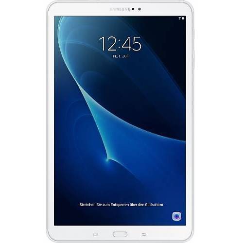 Tableta Samsung Galaxy Tab A 10.1 T585 (2016), 10.1'' PLS LCD Multitouch, Octa Core 1.6GHz + 1.0GHz, 2GB RAM, 16GB, WiFi, Bluetooth, 4G, Android 6.0, Alb