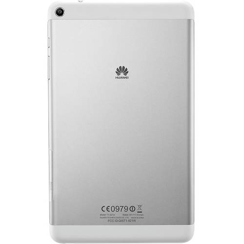Tableta Huawei MediaPad T1, 8.0'' IPS LCD Multitouch, Cortex A53 1.2GHz, 1GB RAM, 8GB, WiFi, Bluetooth, LTE, Android 4.4, Argintiu