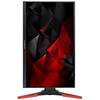 Monitor LED Acer Predator XB271HUbmiprz, 27.0'' WQHD, 4ms, Negru/Rosu