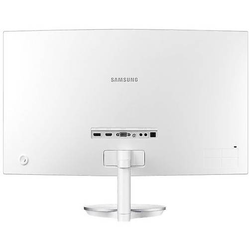Monitor LED Samsung C27F591FDU, 27'' FHD, 4ms, Ecran curbat, Argintiu
