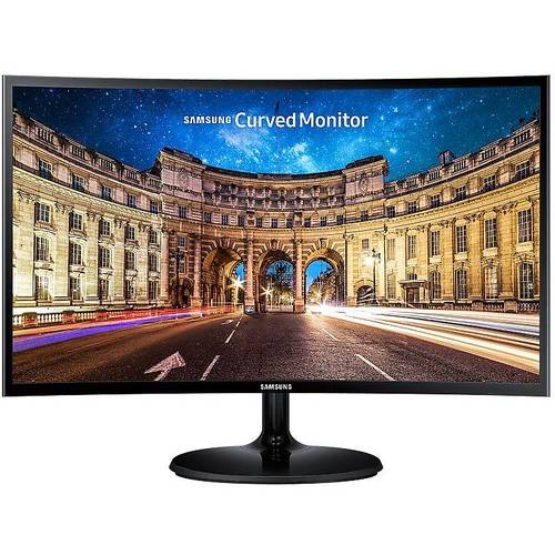 Monitor LED Samsung C27F390FHU, 27'' FHD, 4ms, Ecran curbat, Negru