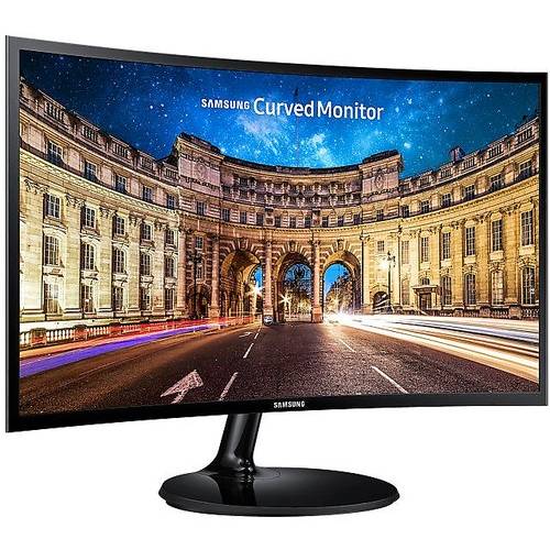 Monitor LED Samsung C27F390FHU, 27'' FHD, 4ms, Ecran curbat, Negru