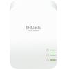 Kit PowerLine KIT Adaptor Powerline D-Link DHP-601AV, 1000Mbps, RJ-45, 10/100/1000 Mbps