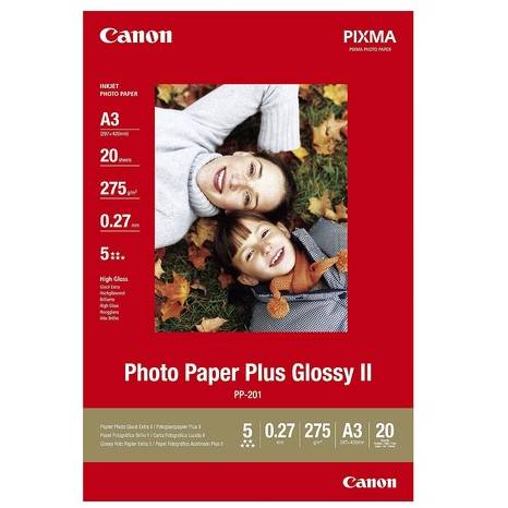 Hartie Foto Canon PP201, dimensiune A3, 20 coli, Photo Paper Plus, 270 g/m2