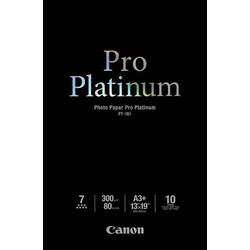 Hartie Foto Canon PT-101, dimensiune A3+, 10 coli, tip Pro Platinium, 300 g/m2