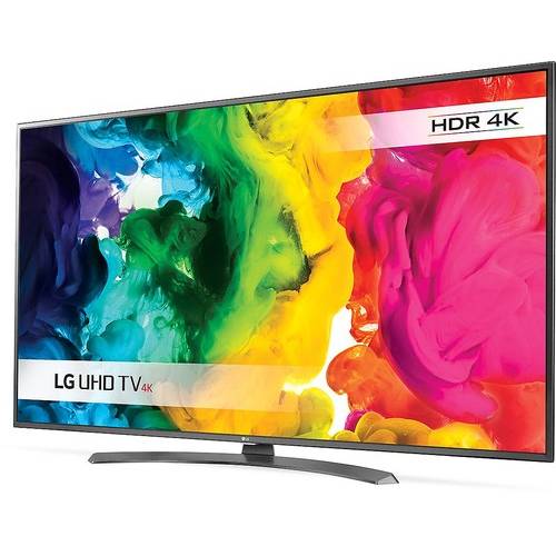 Televizor LED LG Smart TV 43UH661V, 109cm, 4K UHD, DVB-T2/DVB-S2/DVB-C, Gri