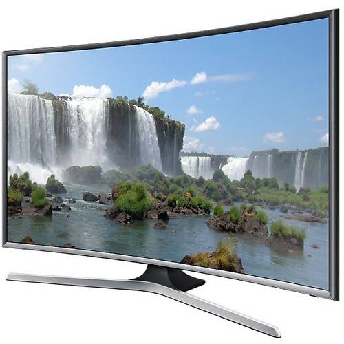 Televizor LED Samsung Smart TV UE40J6300, 101 cm, FHD, DVB-T/DVB-C, Ecran curbat, Negru/Argintiu