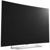 Televizor LED LG Smart TV 55EG920V, 139cm, 4K UHD, DVB-T2/DVB-C/DVB-S2, 3D, Include 2 perechi de ochelari 3D Pasivi, Ecran curbat, Argintiu/Alb