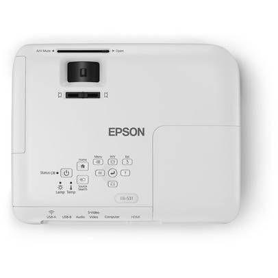 Videoproiector Epson EB-S31, 3200 ANSI, SVGA, Alb