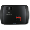 Videoproiector Acer PREDATOR Z650, 2200 ANSI, Full HD, Negru/Rosu