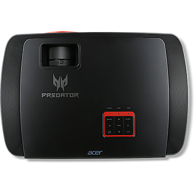 Videoproiector Acer PREDATOR Z650, 2200 ANSI, Full HD, Negru/Rosu