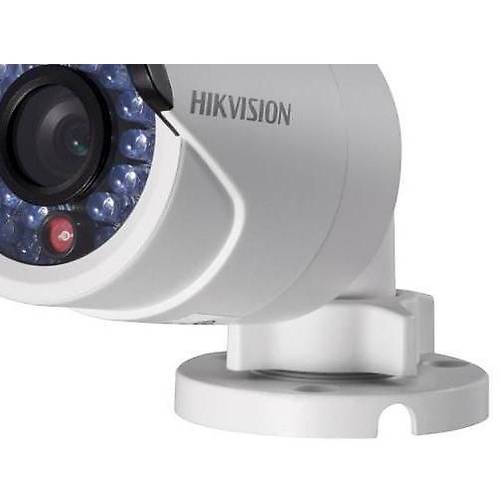 Camera IP Hikvision DS-2CD2020F-IW 4mm, Bullet, Digitala, 2MP, 1/2.8 Progressive Scan CMOS, IR, Wi-Fi, Detectie miscare, Alb