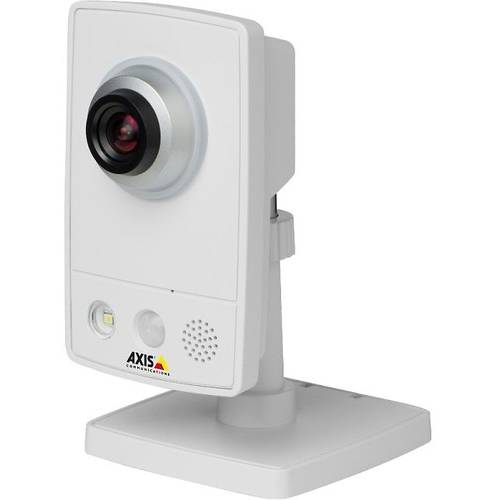 Camera IP AXIS M1034-W, 2.8mm, Mini, Digitala, 1MP, 1/4 Progressive Scan RGB CMOS, IR, Wi-Fi, Detectie miscare, Alb/Negru